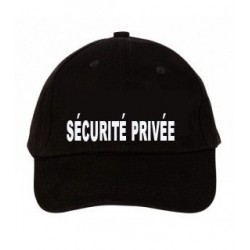 CASQUETTE SÉCURITÉ PRIVÉE